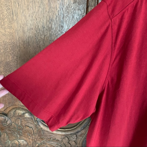 Men’s XL EDDIE BAUER Reddish / Maroon Pima Cotton Polo Shirt Next to New EXC - Picture 9 of 12